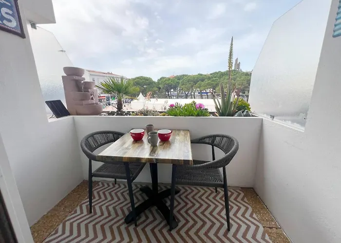 Le Rivage, Balcon & Wifi En Centre-ville, Apartamento